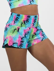 CVG Day Dream Shorts Fluorescent Tie Dye