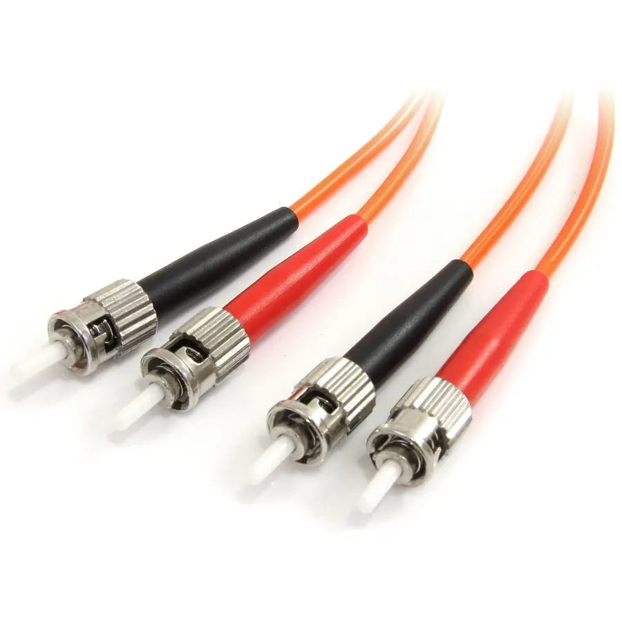 StarTech 1M Multimode Duplex 62.5/125 LSZH Fiber Optic Cable - ST/ST