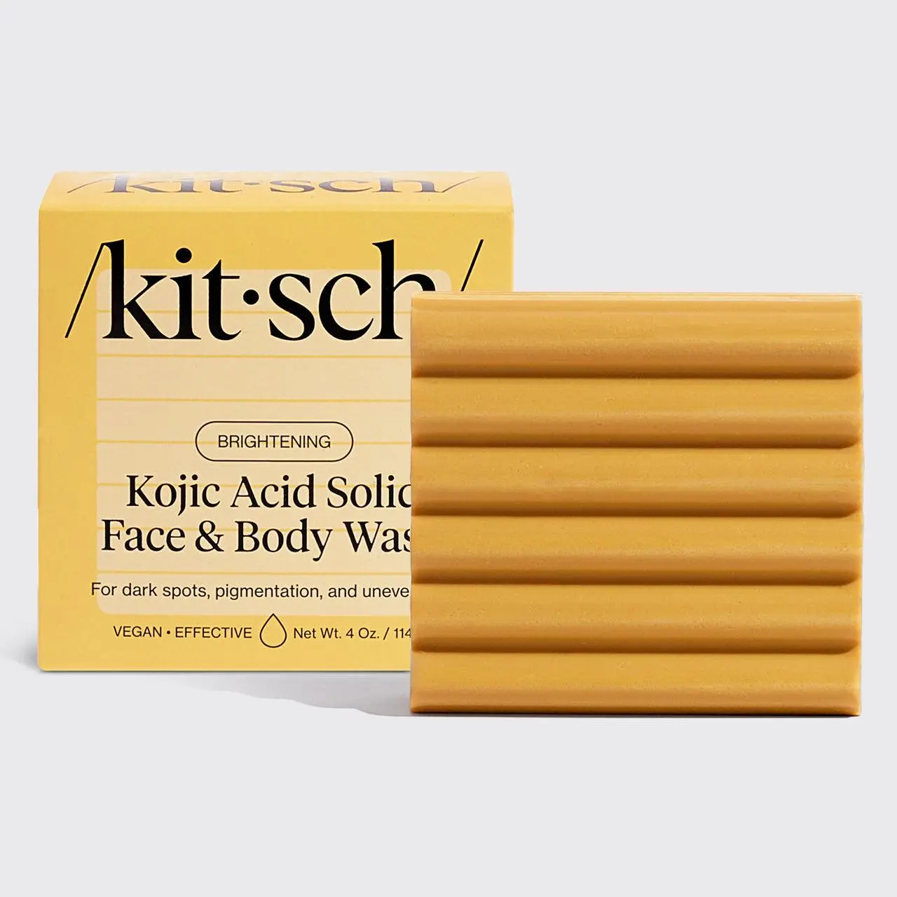 Brightening Kojic Acid Solid Face & Body Wash Soap Brightening Kojic Acid Solid Face & Body Wash Soap
