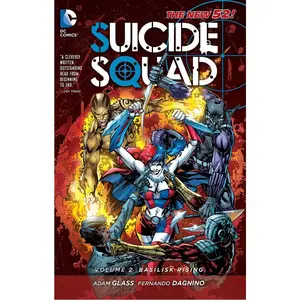 USED Book - Suicide Squad Vol. 2: Basilisk Rising (the New 52) by Glass, Adam (Paperback) - english