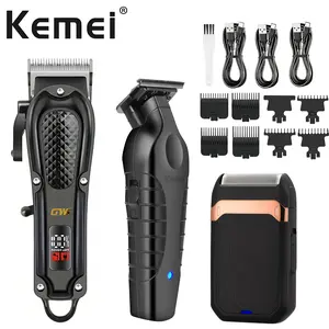 Km-2299 Hair Care Set, High Quality Trimmer, Barber Clipper Set, Professional Styling & Trimming Kit, Perfect Gift for Men, All-In-One Grooming Solution