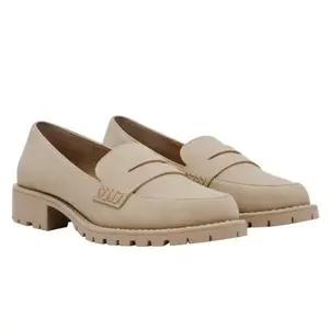 DV by Dolce Vita Ladies' Size 7.5 Lug Loafer Shoes, Tan, New in Box