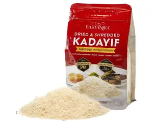 Eastanbul Dried & Chopped Kataifi Shredded Fillo Dough, Kurutulmus Kadayif Pastry Dough, Ingredient for The Viral Dubai Pistachio Chocolate Bar, Shredded Phyllo, Kunafa, Knafeh, Katifi, 170g (6oz)