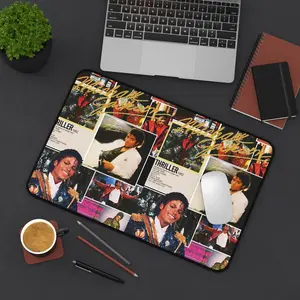 Michael Jackson Desk Mat – King of Pop Gaming Setup Mouse Pad