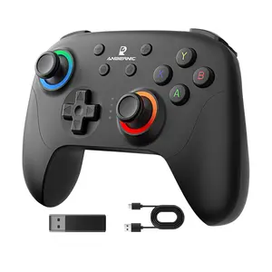 RG P01  Gaming Controller Compatible with   Controllers RG P01 2.4G Controller Gamepad for /PC/Steam/iOS/Android/ Hall Effect RGB Lights