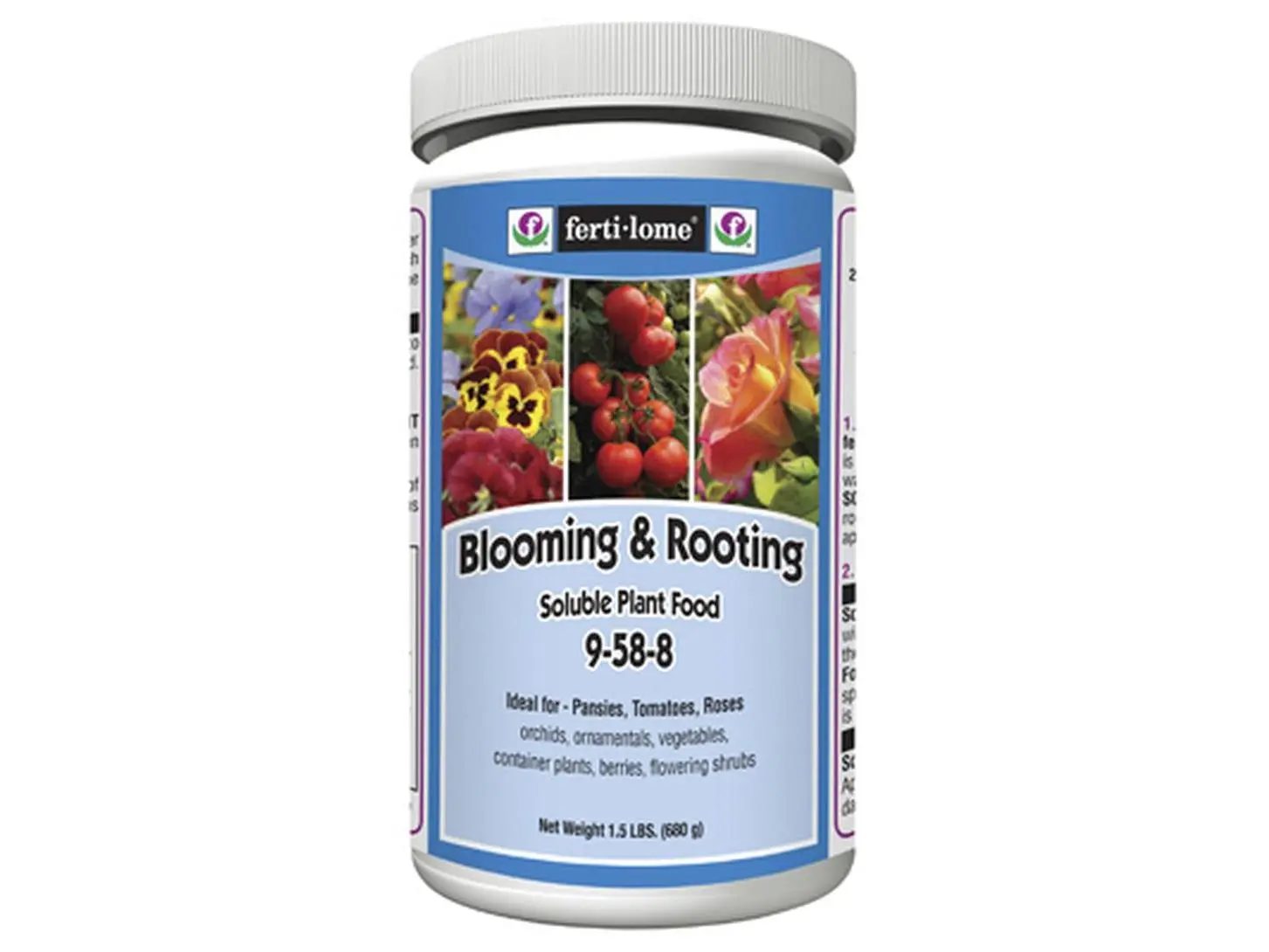 11771 1.7 lbs. Fertilome 9-59-8 Blooming & Rooting Plant Food