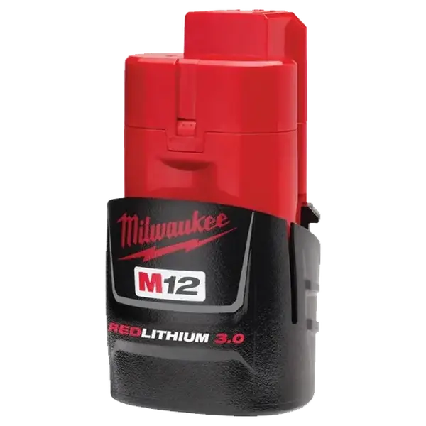 Milwaukee 48-11-2430 M12 REDLITHIUM 3.0 Compact Cordless Tool Battery, Lithium Battery Replacement for Power Tool Accessories