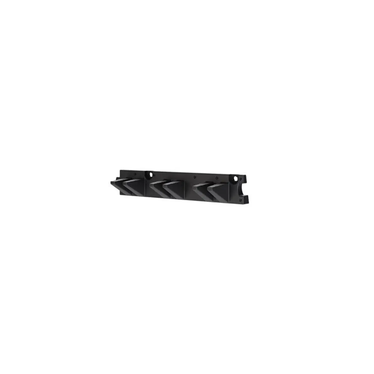 Suncast Black Resin Tool Hanger with Long Handle, 4.5x25x5.25 in, Model 7024480 - Home Organization Hook for Tool Storage, Garage Tool Storage, Yard Tool Rack