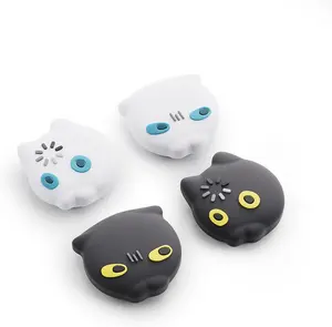 GeekShare Joystick Caps Compatible with Switch 2 - Anti-Slip Thumb Grip Caps - Silicone Analog Cover Thumbstick Grips for Switch 2025, Loading Cats