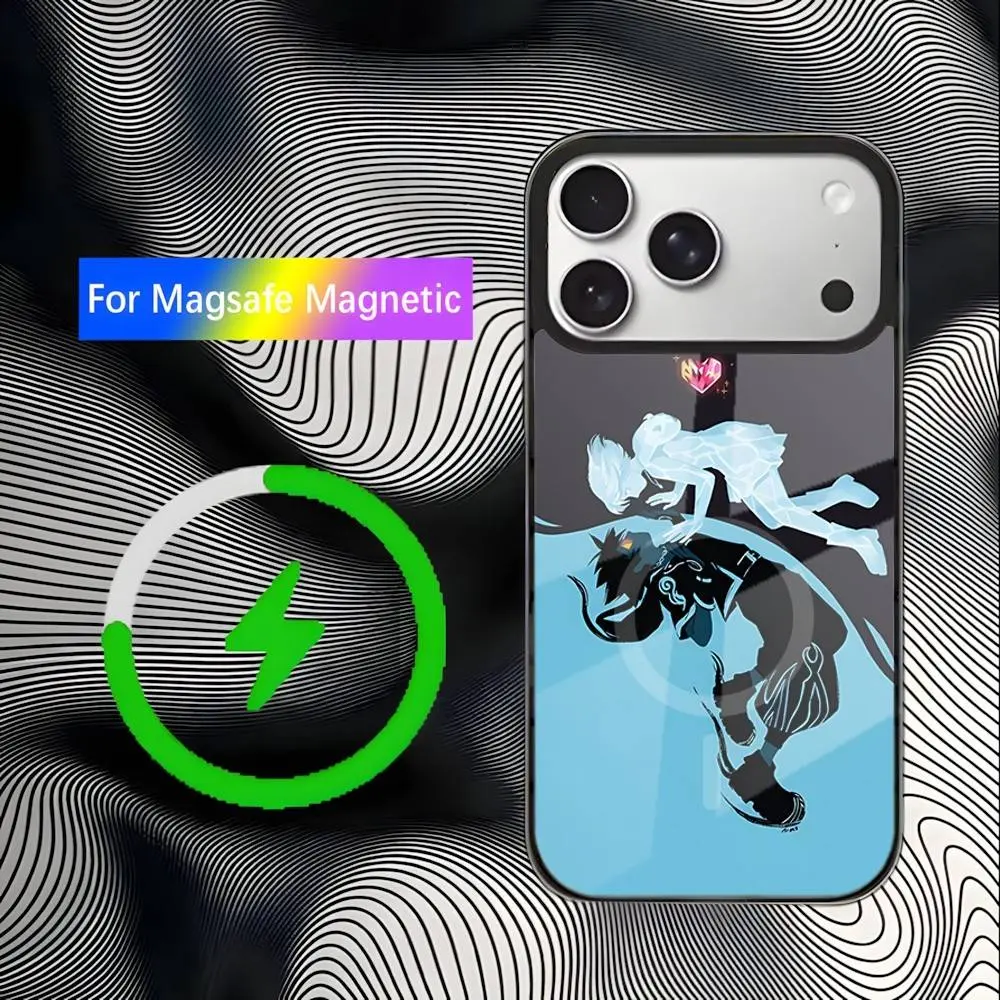 K-Kingdom Hearts Game Phone Case For iPhone 17,16,15,14,13,12,11,Pro,Max,Plus,Mini,SE4,E Magnetic Magsafe Wireless Charging