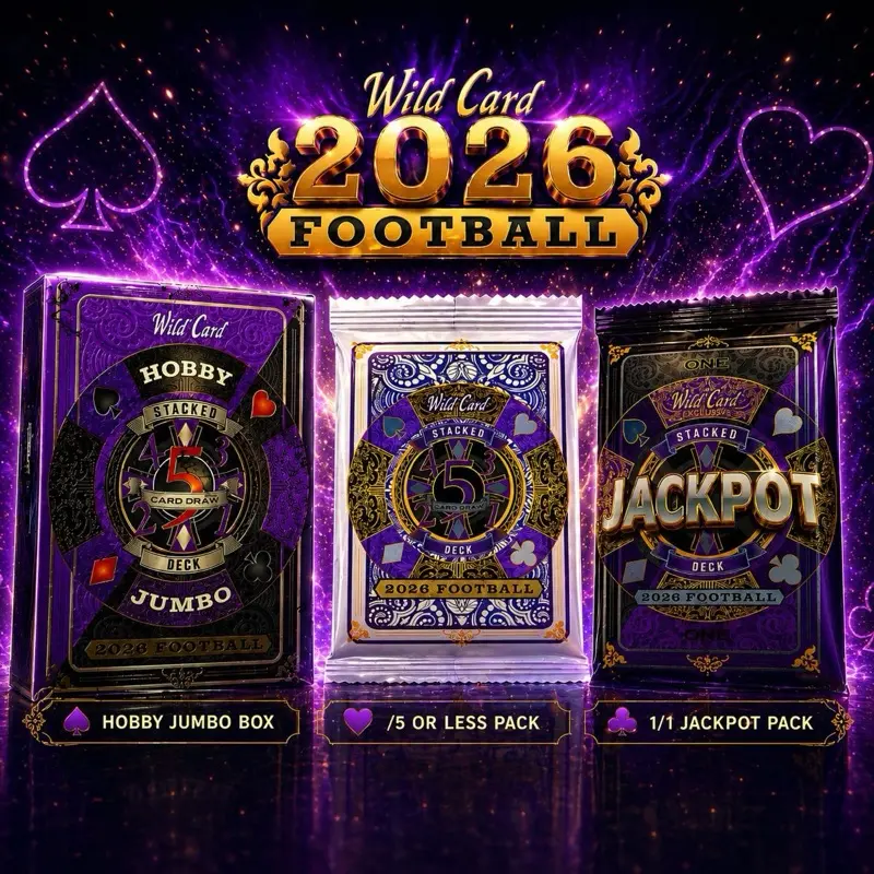 2026 Wildcard 5 Card Draw Stacked Deck