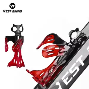 WEST BIKING Owl Shaped Bicycle Bottle Holder. High Toughness PC Water Bottle Cage, Lightweight MTB Road Bike Cute Flask Racks Bicycle Accessories