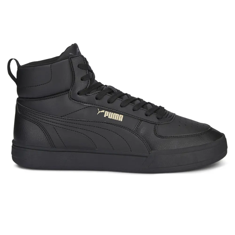 PUMA Mens Caven Mid High  Sneakers Shoes Casual - Black