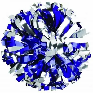 2 Color Metallic Stock Poms - Adult