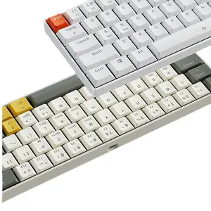 Wireless Bluetooth dual-mode keyboard with contrasting colors, portable scissor-key business customized keyboard