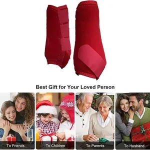 Horse Leg Bandages, 2 Counts/set Shock-absorbing Horse Leg Bandages, Lower Limb Protection & Support Sport Boots, Perfect for Endurance Training & Performance