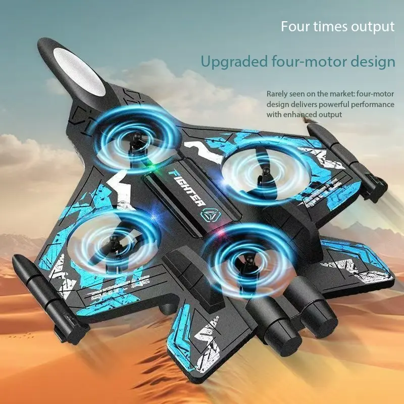 Unique Valentine Gift for Kids | 2026 New Remote Control Glider, Foam Flyer for Family Camping Outdoor Activity