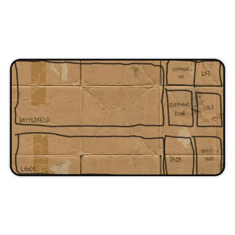 [11 Samples] Homeless Man TCG Playmat | Funny Play Mat | Neoprene Game Mat