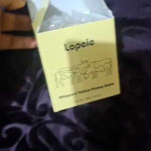 Lopeie Whipped Grass-Fed Beef Tallow Honey Balm - 4 Oz,Moisturizing Cream for Soft, Smooth Skin - Handmade All-Natural Moisturizer - Lavender,hydrating, comfort, moisture boost cream, luminous firming cream, body care, hydrating dry skin