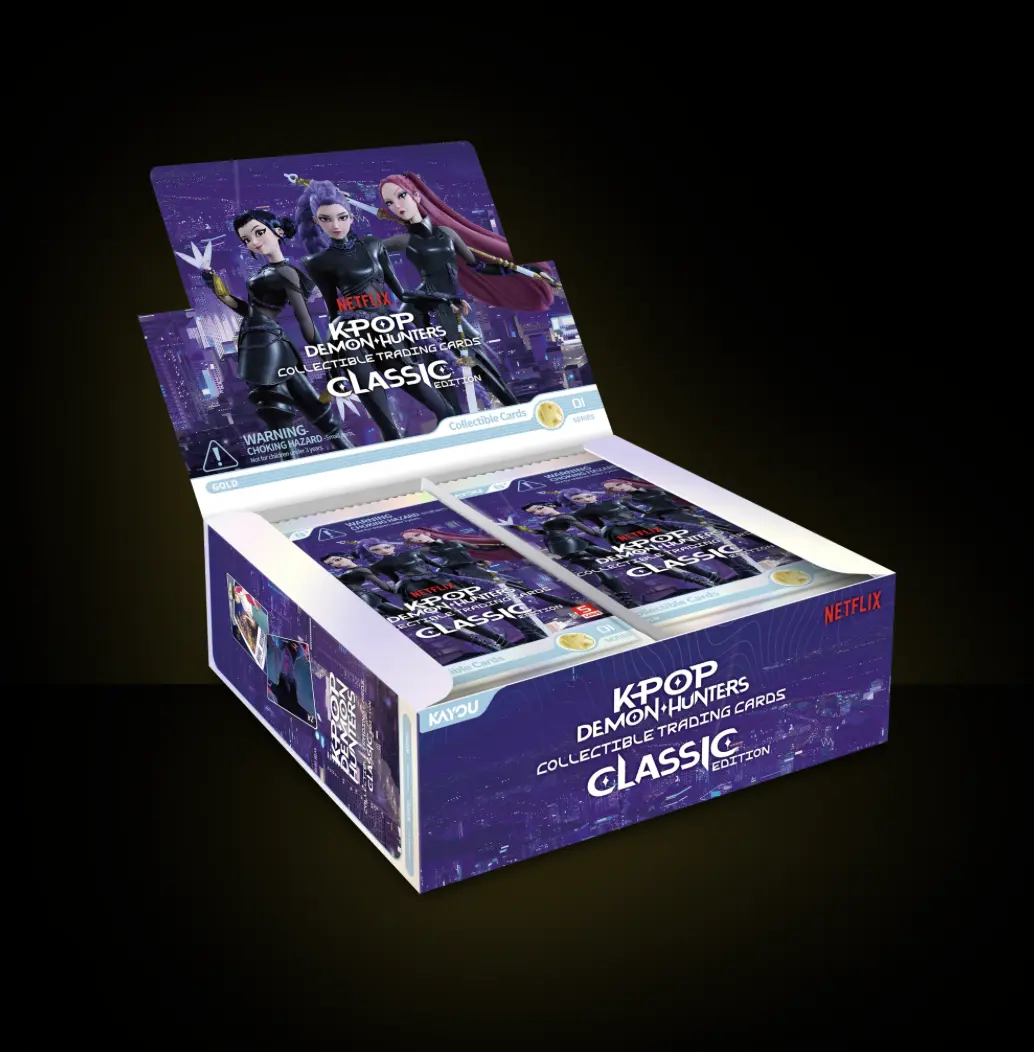[KAYOU] KPOP Demon Hunters CLASSIC Sleeved - English Collectible Trading Card Booster Box