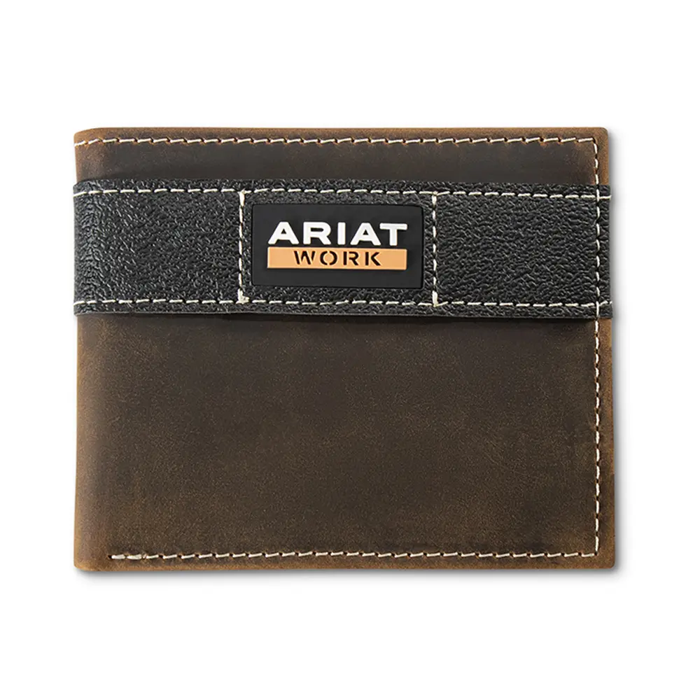 A3400202 Ariat Bifold Work Wallet - Brown