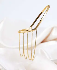 Sara Bracelet - Gold Plated Hypoallergenic Snake Chain Bracelet for Women - Tarnish Free & Alloy Free - Fashion Accessory