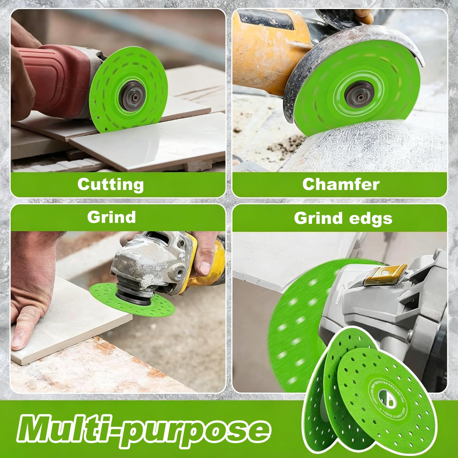 3PCS 4.5 Inch Ultra Thin Diamond Cutting Discs Set, Air Brazed High Performance Angle Grinder Saw Blades, Fast Precision Cutting Wheels for Ceramic, Glass, Marble, Granite, Porcelain Tile and Masonry Cutting Tool Kit drill bit woodworking tool tap 3PCS 4.5 Inch Ultra Thin Diamond Cutting Discs Set, Air Brazed High Performance Angle Grinder Saw Blades, Fast Precision Cutting Wheels for Ceramic, Glass, Marble, Granite, Porcelain Tile and Masonry Cutting Tool Kit drill bit woodworking tool tap