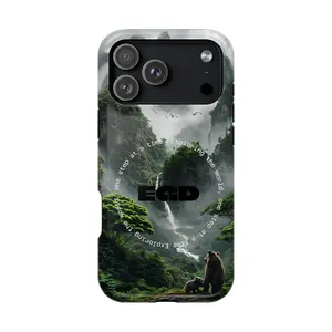 Nature-Inspired Phone Case: Eco-Friendly Impact-Resistant Cover, Adventure Gift, Wilderness Aesthetic, Travel Accessory, Protective Case