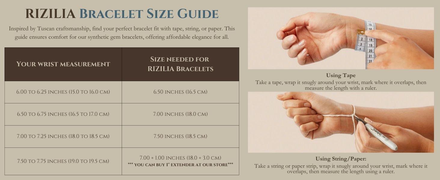 RIZILIA Eternity Tennis Bracelet & Round Cut CZ in Yellow Gold Plated, 7"