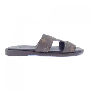 Pre-owned Louis Vuitton Calfskin Small Leather Goods Oasis Grain Calf Leather Sandals