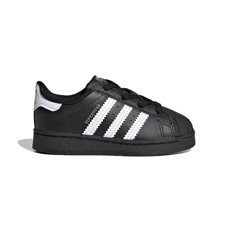 adidas Superstar Core Black Cloud White Gold (TD) EF5396