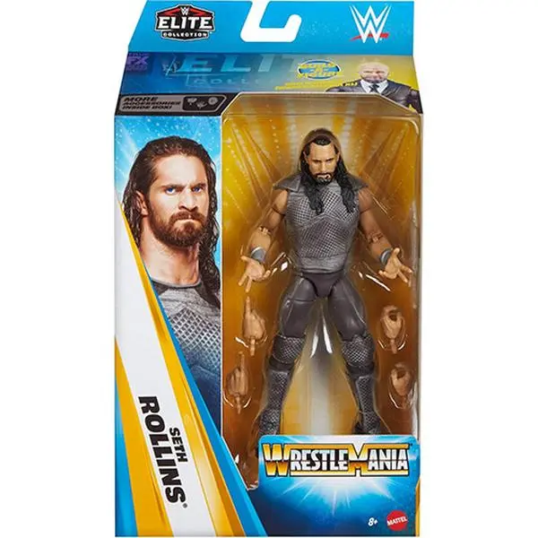 Mattel - WWE Elite Collection Wrestlemania Action Figure - SETH ROLLINS [7 inch]