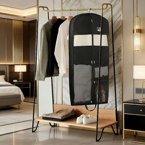 Travel-Ready Garment Protector – 5pcs Zippered Suit Carrier for Dresses & Suits