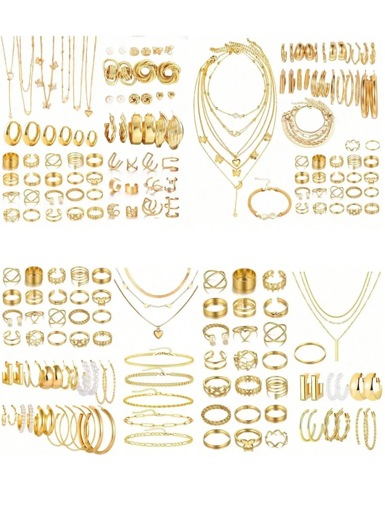 Women's Elegant Vintage Jewelry Set, Fashion Jewelry for Party, Daily Clothing Decor, Trendy All-match & Exquisite Jewelry for Birthday Gift