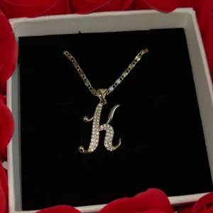 Gold Classy Initial Necklace Gold Classy Initial Necklace