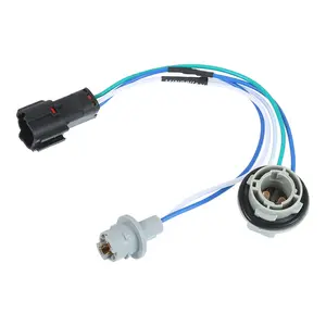 Tail Light Socket Wiring, Rear Tail Lamp Harness, for Kia Sportage 2016-2019 2.0L 2.4L, Plastic, No.92480D9020, Gray