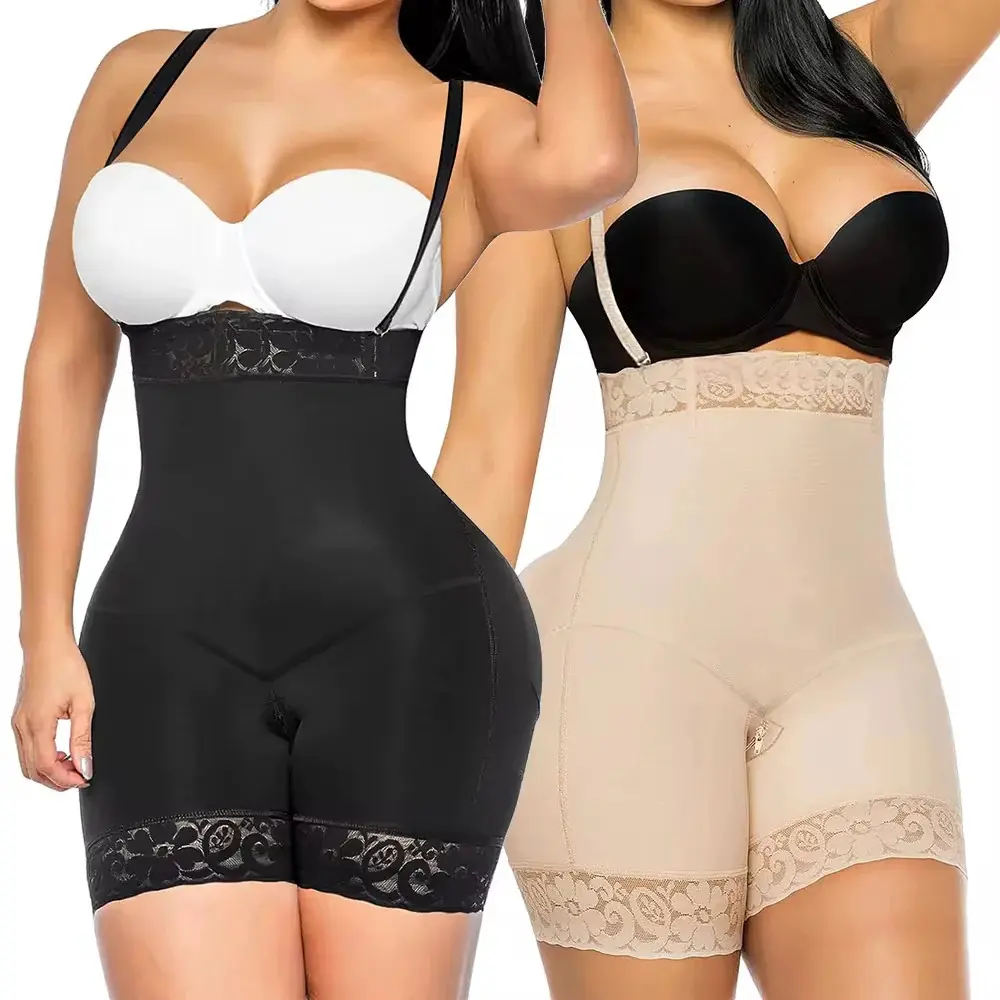 GAMAT Seamless Shapewear Shorts with Firm Tummy Support, Mid-Thigh Body Shaper, Breathable Stretch Fabric