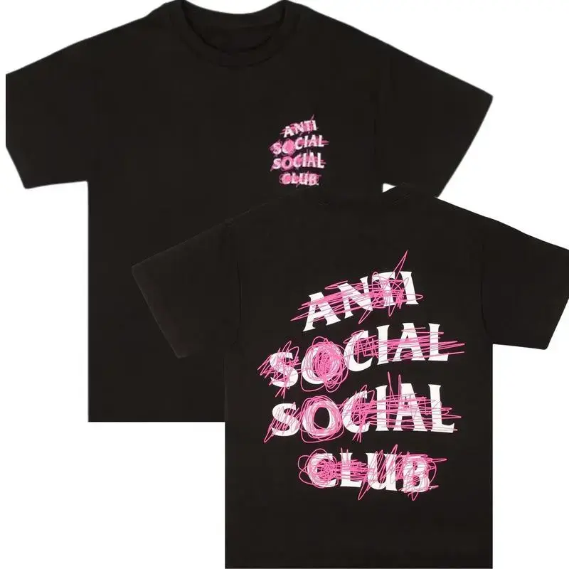 [  100% Cotton]Lightweight [Graphic Tee]Anti Social Social Club Nevermind Short-Sleeve T-shirt, Unisex Tshirt, Cotton Comfortable Fit, Streetwear Fashion Top for Men and Women, Trendy Casual Tee, Perfect Gift for Him or Her, Mens Womenswear Everyday We