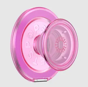popsockets Translucent Baby Pink MagSafe Kick-Out Grip & Stand