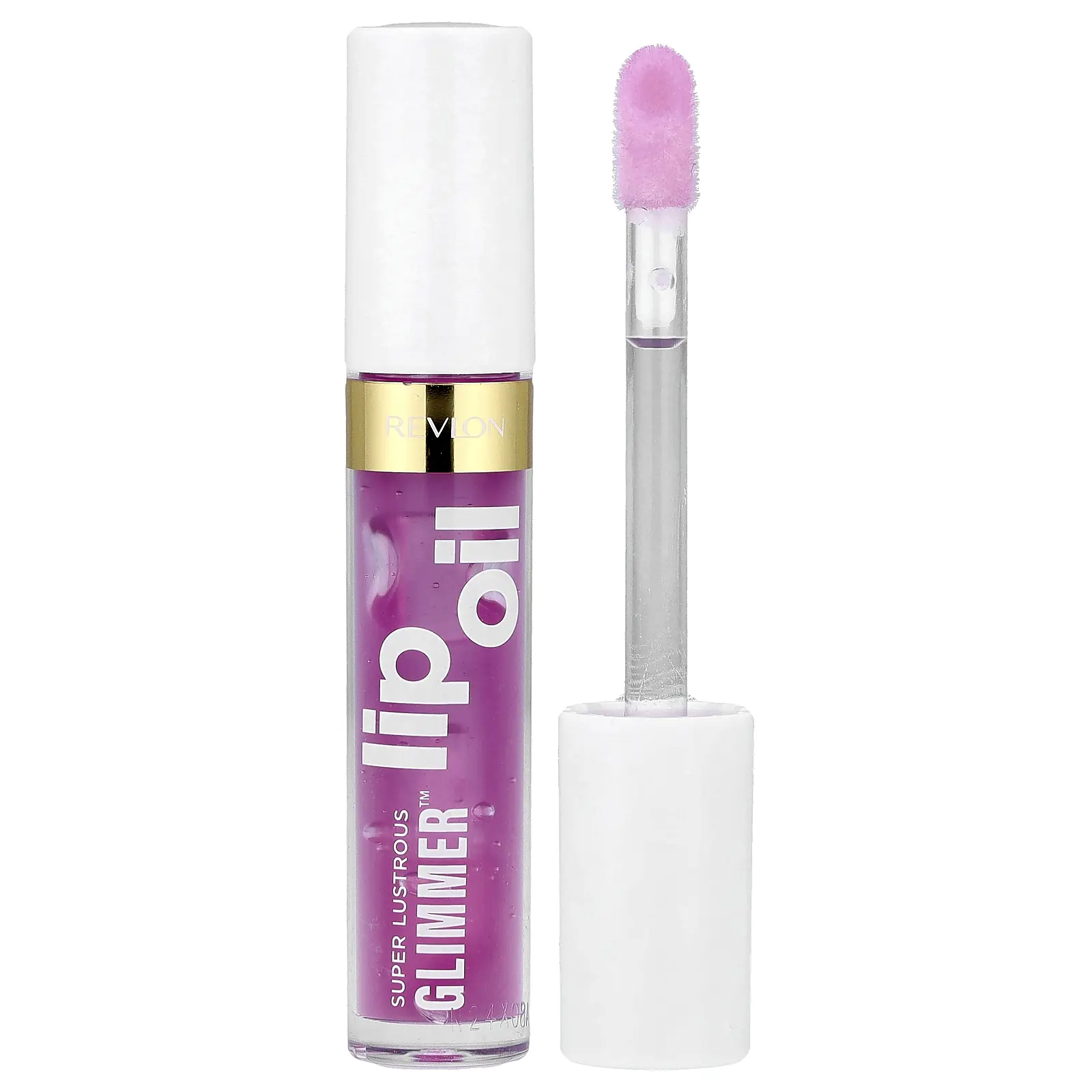 Revlon Super Lustrous Glimmer™, Lip Oil, 005 Vio-lit, 0.13 fl oz (3.8 ml)