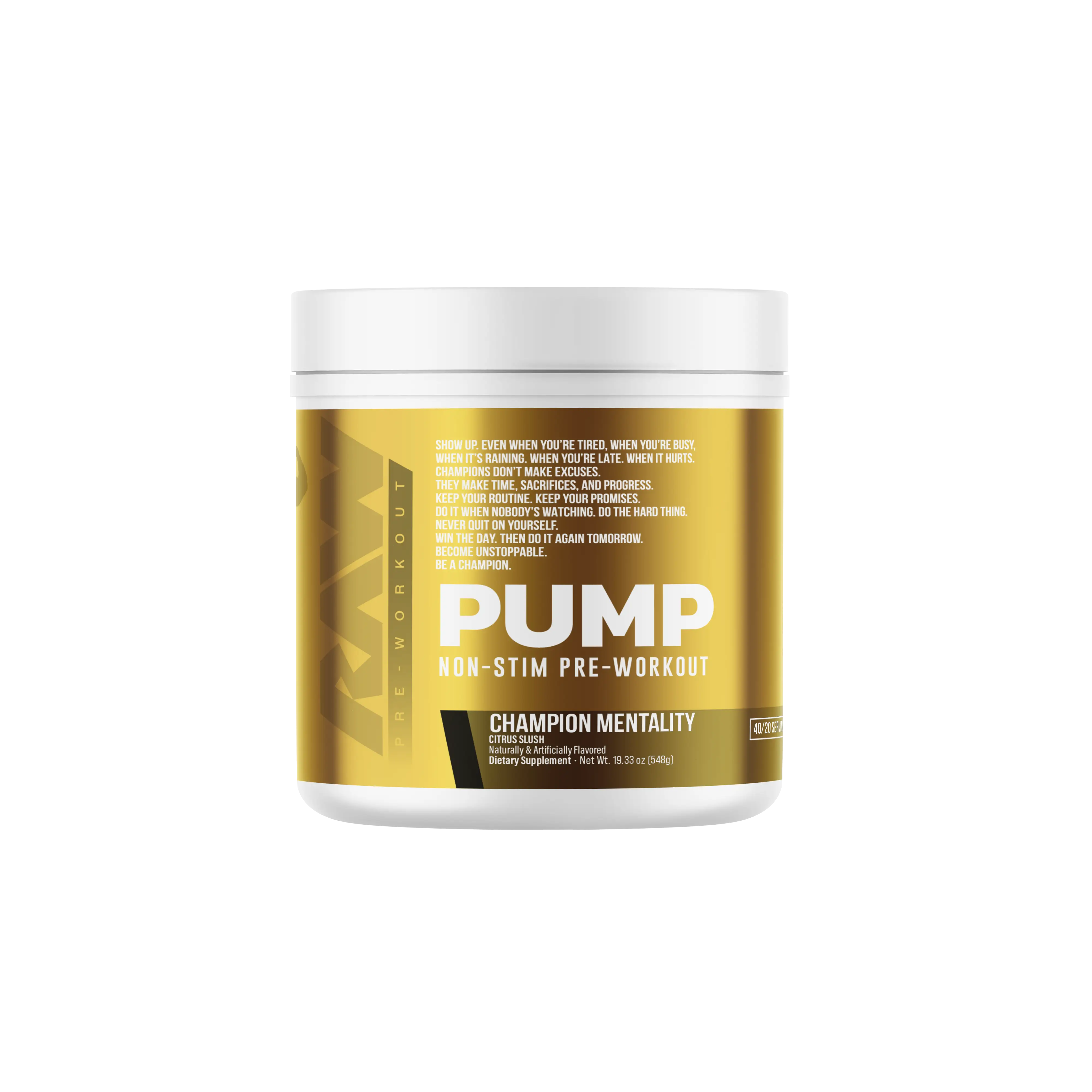 Pump Non-Stim Pre-Workout