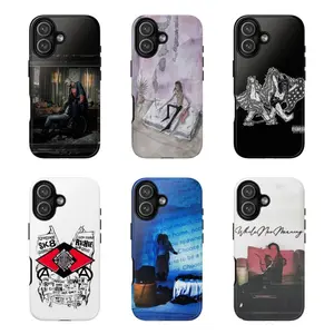 New Album "DESIGNER JUNKIE" SK8STAR Rapper Phone Case, Rap Art Hot Album Phone Case, Compatible with iPhone 17 16 15 14 13 12 11 X XR & Samsung S22 S23 S24 S25, Gift for Fans, Trending 26 F