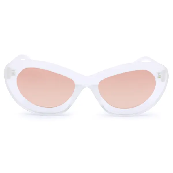 Jackie - Rose Gold - Tangle Free Round Sunglasses - FDA Shatter-Resistant Lenses - UV400 - For Women & Men