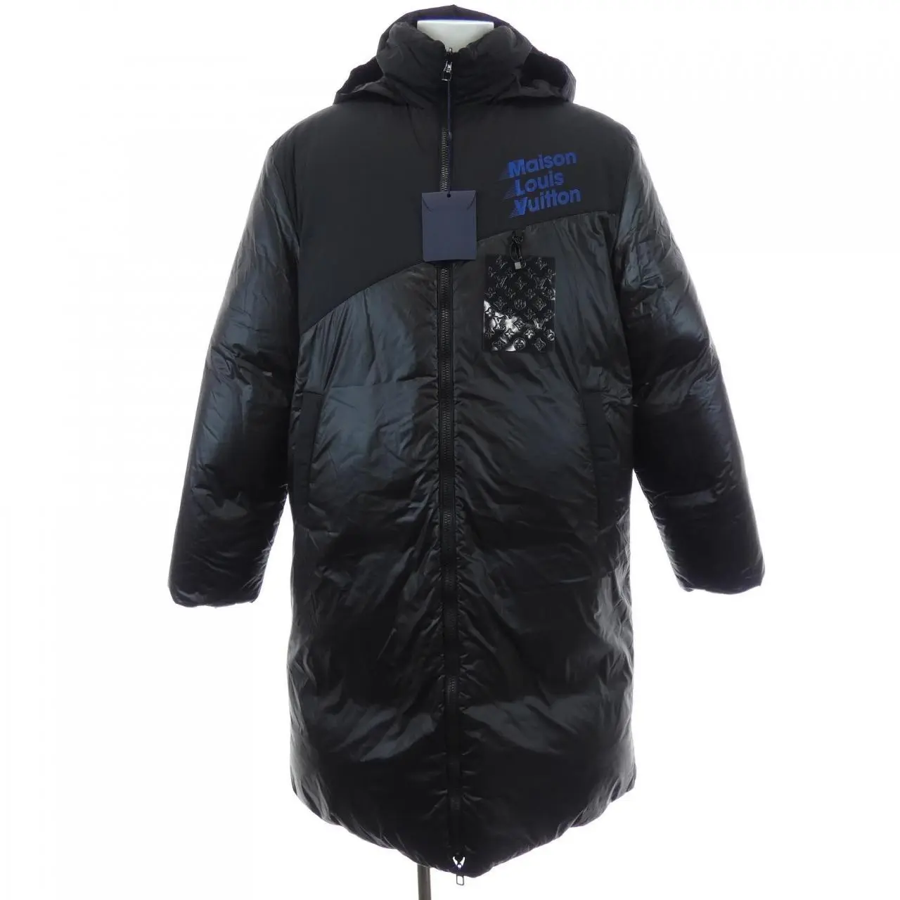 Pre-owned Louis Vuitton Polyester Small Leather Goods Reversible Winter Down Parka Down Coat