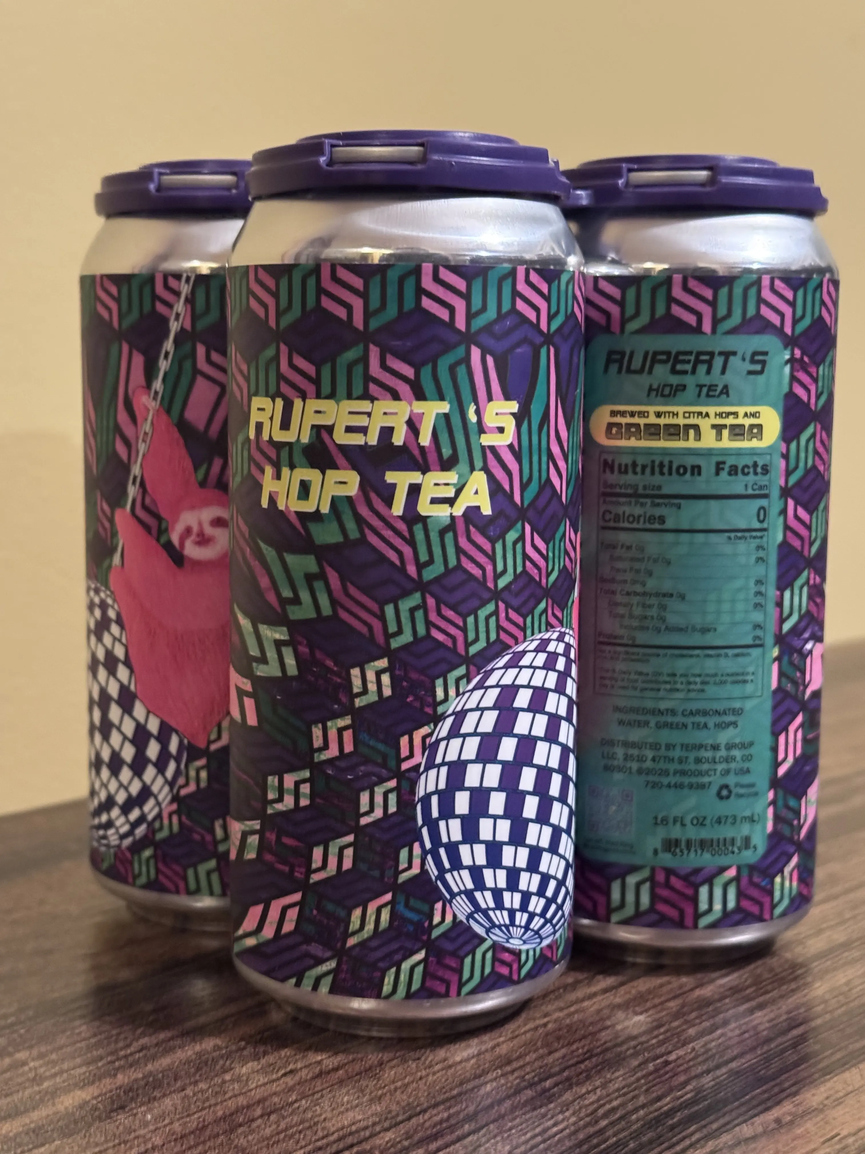 4 Pack Rupert's Hop Tea (Sparkling) - TikTok Shop