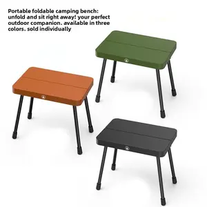 Portable Folding Chair, Portable Foldable Chair, Folding Picnic Chair for Outdoor Camping, Fishing Bench, Compact Stool, Ideal for Sports and Events, Easy to Carry Travel Essential
