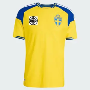 Personalized Full Set Sweden Soccer Jersey World Cup 2026, Custom Name Number Logo National Soccer Jersey X