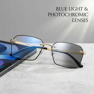 HD Progressive Readers – Anti-Blue Light, UV Protection | Comfortable Vision for Work & Travel