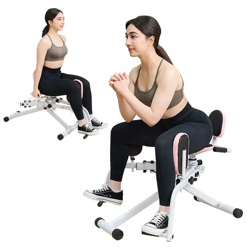 2026 Latest Dual-Layer Adjustable Resistance Strength Training Machine, Home Workout Station for Inner-Outer Thigh, Leg Exercise & Butt-Glute Workout