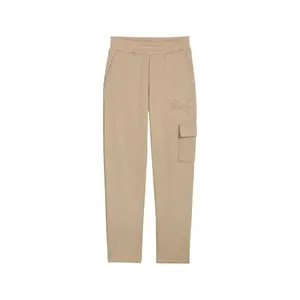 PUMA Mens Essentials Embossed Cargo Pants Casual - Beige
